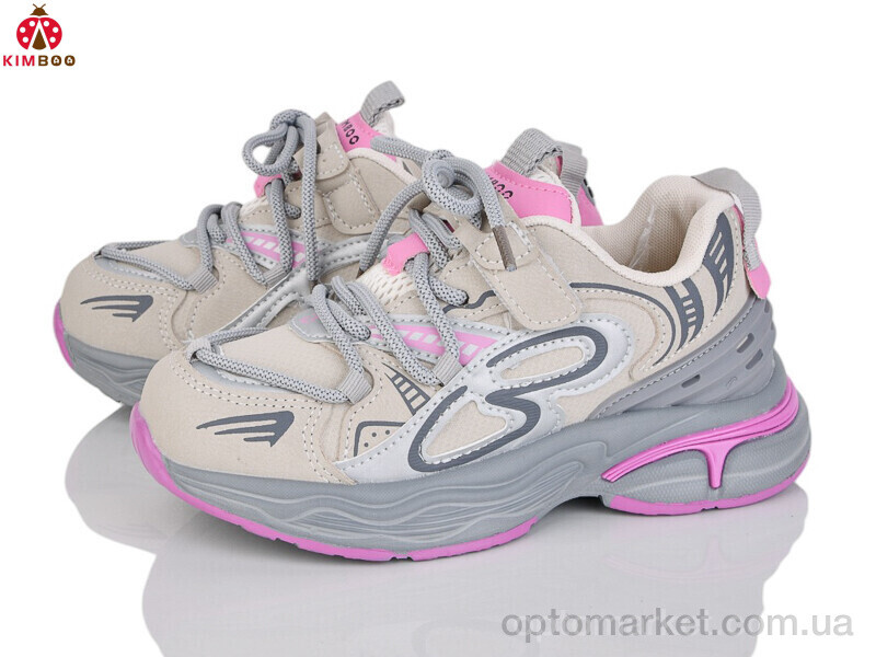 Купить Кросівки дитячі J563-3M Kimbo-o бежевий, фото 1