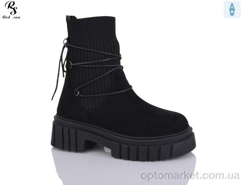 Купить Черевики жіночі J856 Red Sun чорний, фото 1
