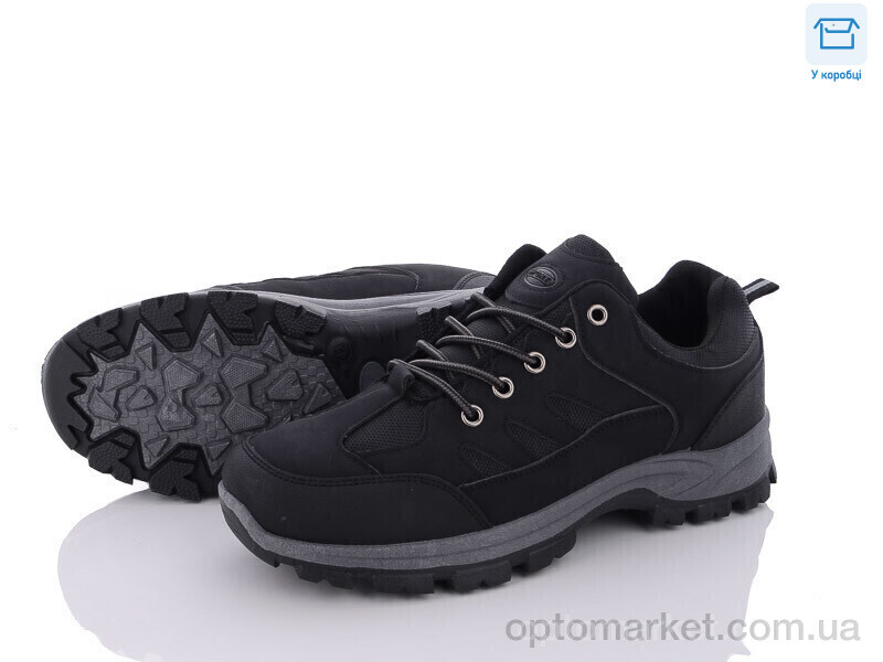 Купить Кросівки чоловічі J881-1 Hongquan чорний, фото 1