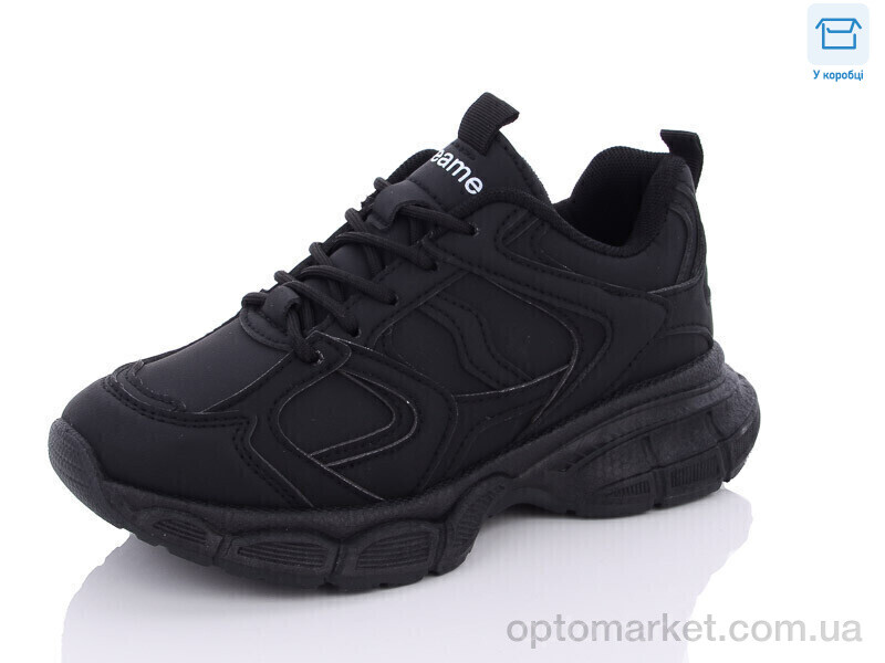Купить Кросівки жіночі J890-1 Hongquan чорний, фото 1