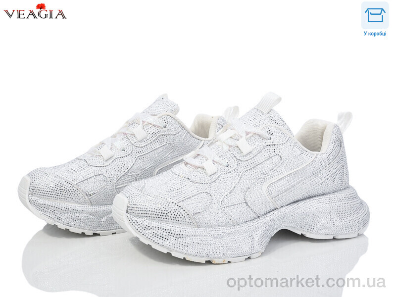 Купить Кросівки жіночі J908-2 Veagia білий, фото 1