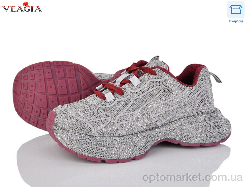 Купить Кросівки жіночі J908-5 Veagia сірий, фото 1