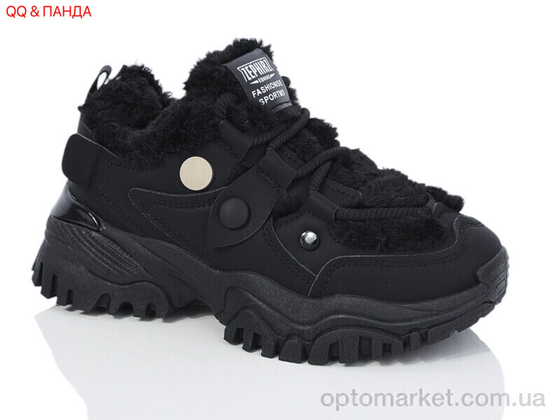 Купить Кросівки жіночі J981-1 QQ shoes чорний, фото 1