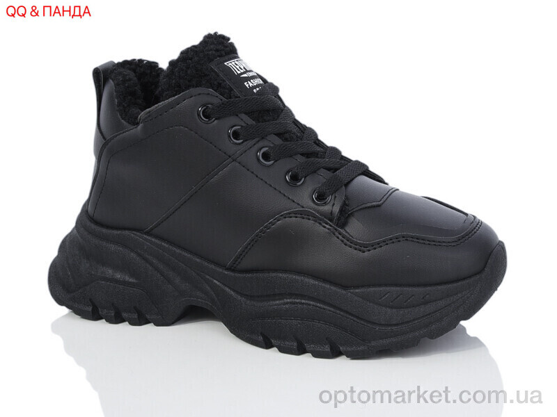 Купить Черевики жіночі J983-1 QQ shoes чорний, фото 1