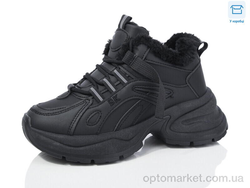 Купить Кросівки жіночі J997-1 Hongquan чорний, фото 1