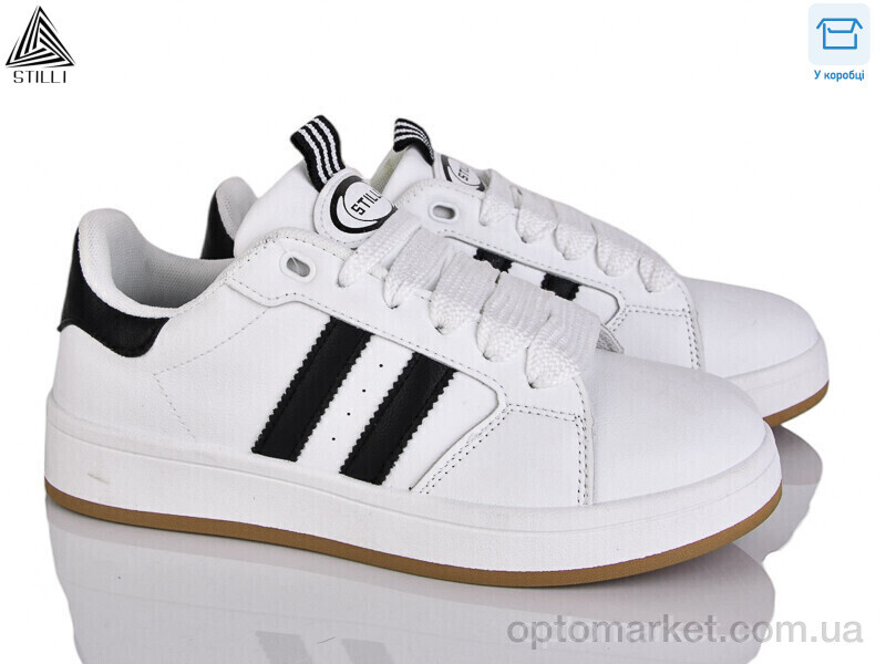 Купить Кросівки жіночі JH300-13 шкіра Stilli білий, фото 1