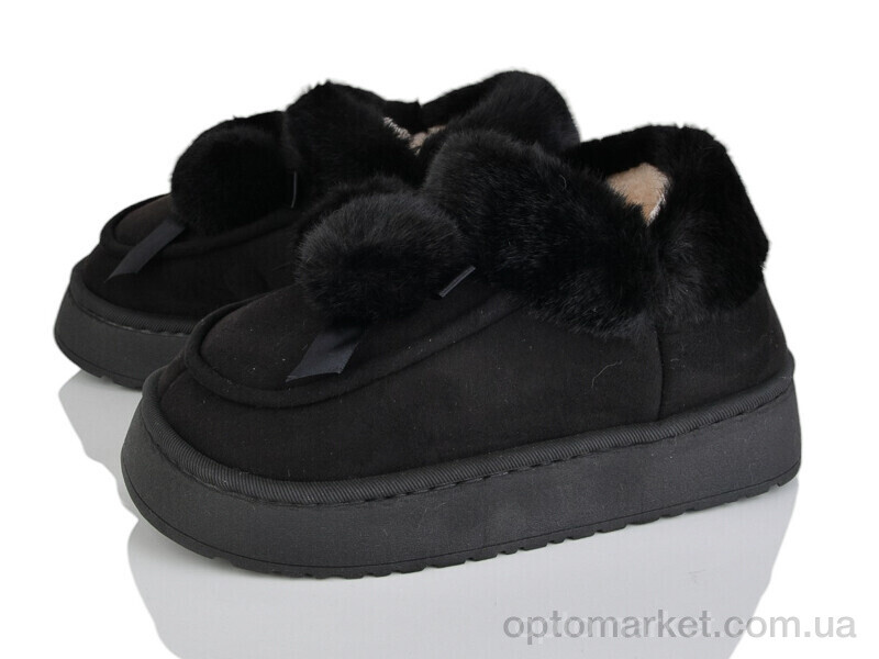 Купить Капці жіночі JHG7 black Lion-Lu чорний, фото 1