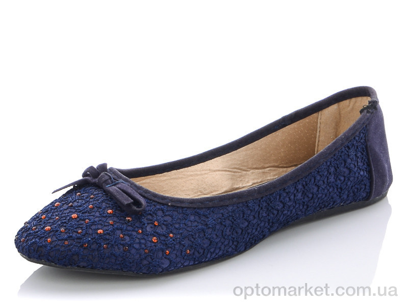 Купить Балетки женские JK072-2 Lion синий, фото 1