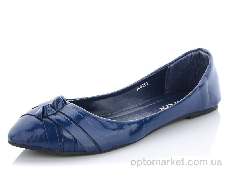 Купить Балетки жіночі JK095-2 Lion синій, фото 1