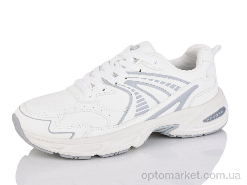 Купить Кросівки жіночі JKM137-38A Running білий, фото 1