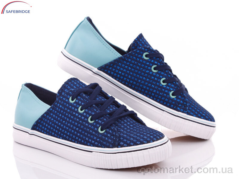 Купить Кросівки жіночі JN09 blue-l.blue Jiannai синій, фото 1