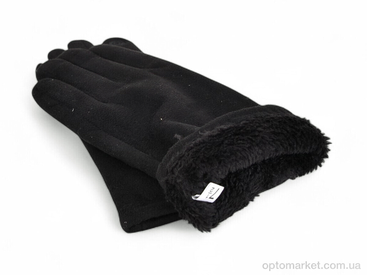 Купить Рукавички жіночі JP02-89 black Number one чорний, фото 2