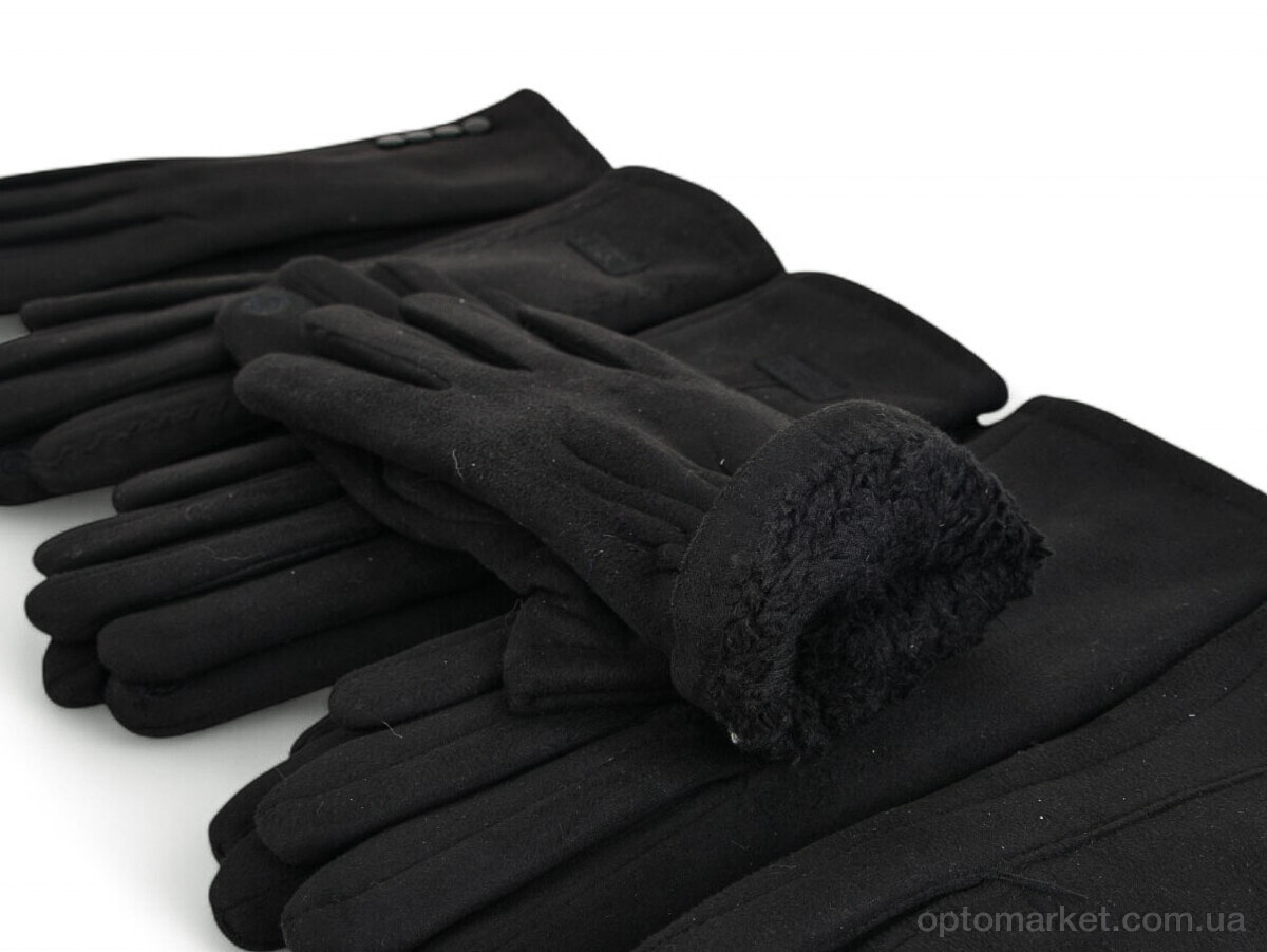 Купить Рукавички жіночі JP02 mix Number one чорний, фото 2