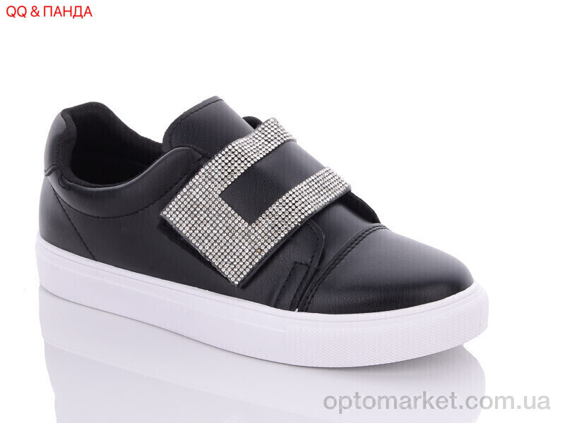 Купить Кросівки жіночі JP06-1 QQ shoes чорний, фото 1