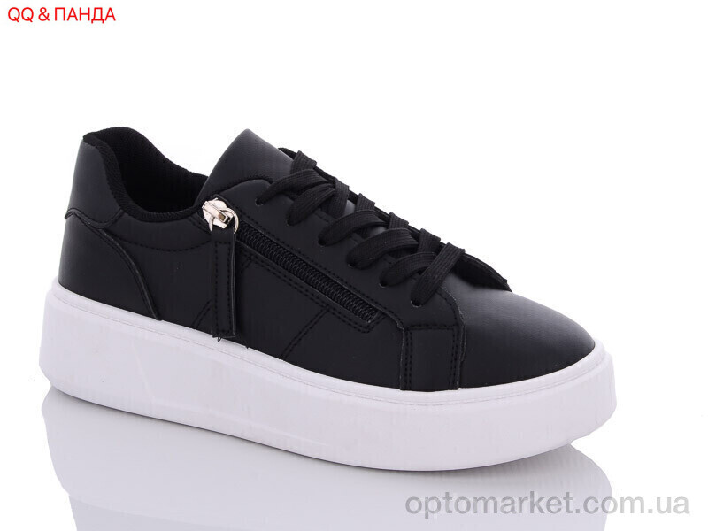 Купить Кросівки жіночі JP09-1 QQ shoes чорний, фото 1