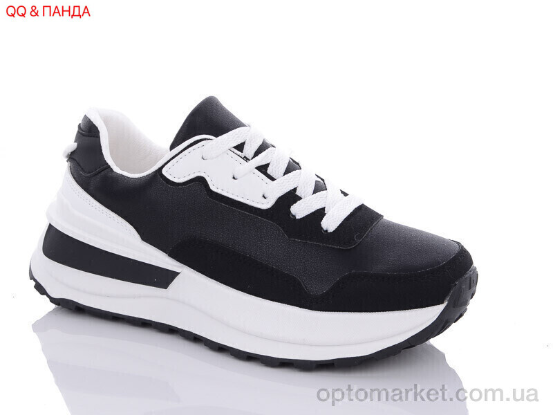 Купить Кросівки жіночі JP10-1 QQ shoes чорний, фото 1