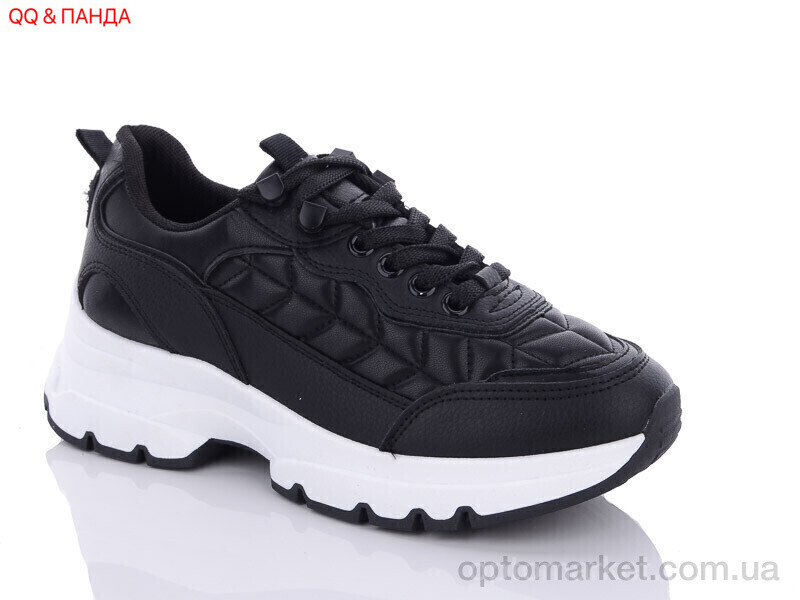 Купить Кросівки жіночі JP11-1 QQ shoes чорний, фото 1