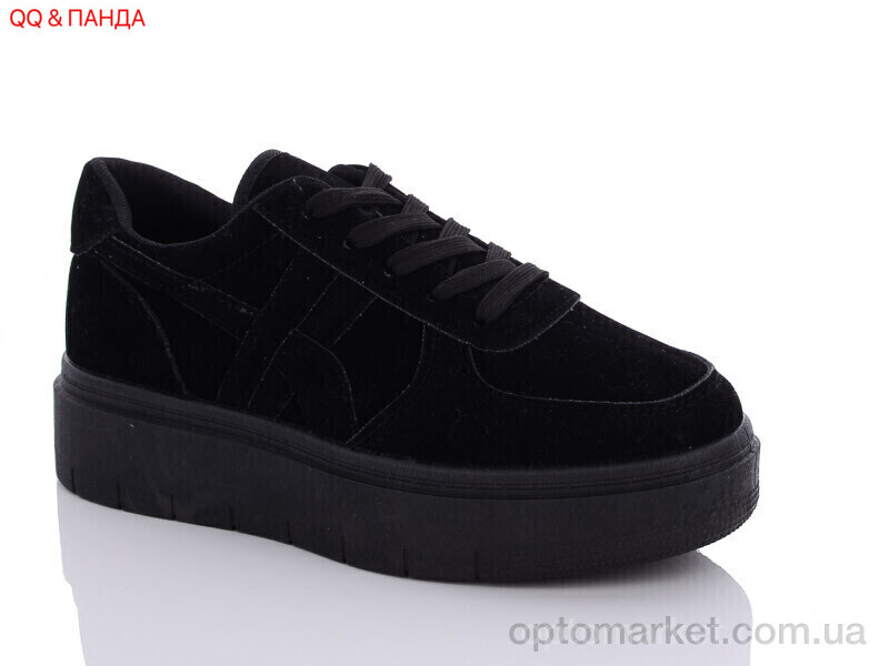 Купить Кросівки жіночі JP12-1 QQ shoes чорний, фото 1