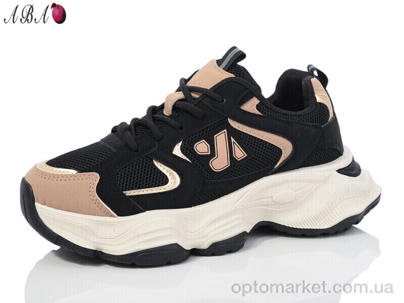 Купить Кросівки жіночі JP67-2 Aba чорний, фото 1