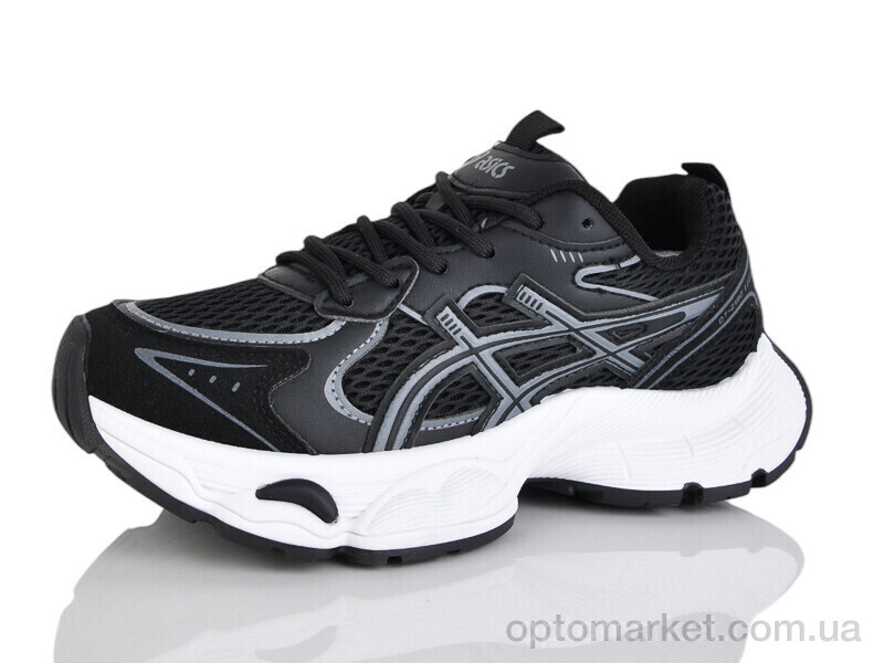 Купить Кросівки жіночі JQ10-1 A.ics чорний, фото 2