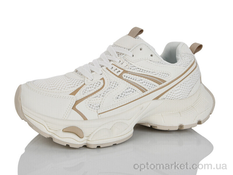 Купить Кросівки жіночі JQ11-2 DaFuYuan бежевий, фото 1