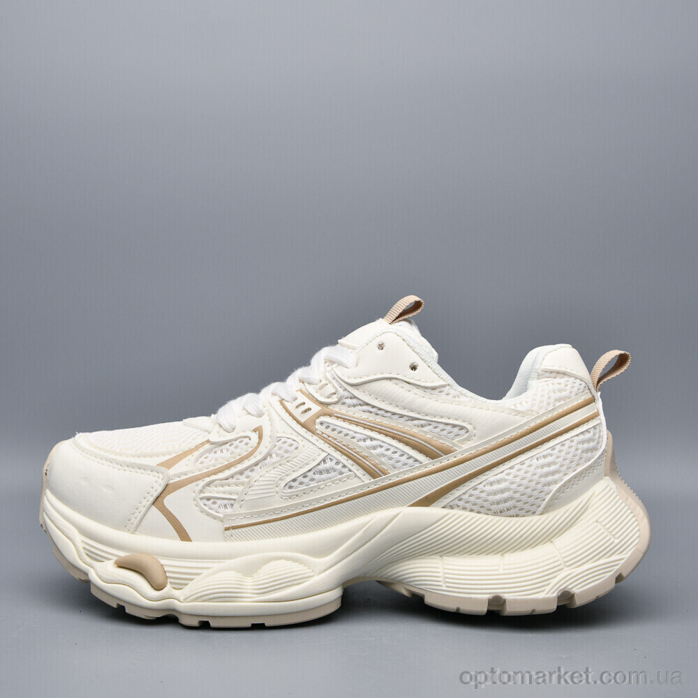 Купить Кросівки жіночі JQ11-2 DaFuYuan бежевий, фото 2