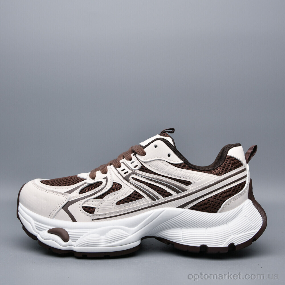 Купить Кросівки жіночі JQ11-3 DaFuYuan коричневий, фото 2