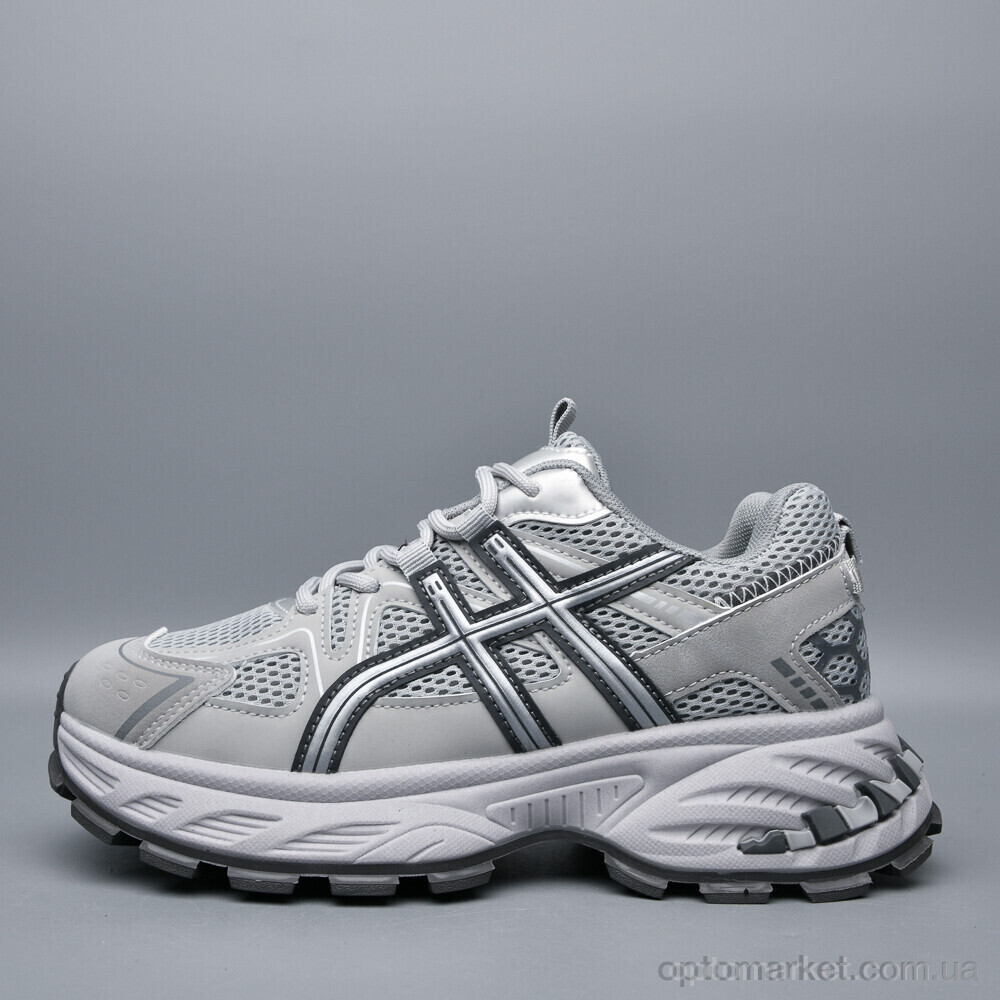 Купить Кросівки жіночі JQ13-3 DaFuYuan сірий, фото 2