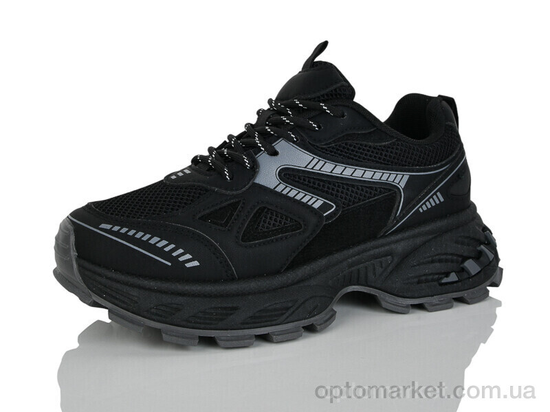 Купить Кросівки жіночі JQ15-1 DaFuYuan чорний, фото 1