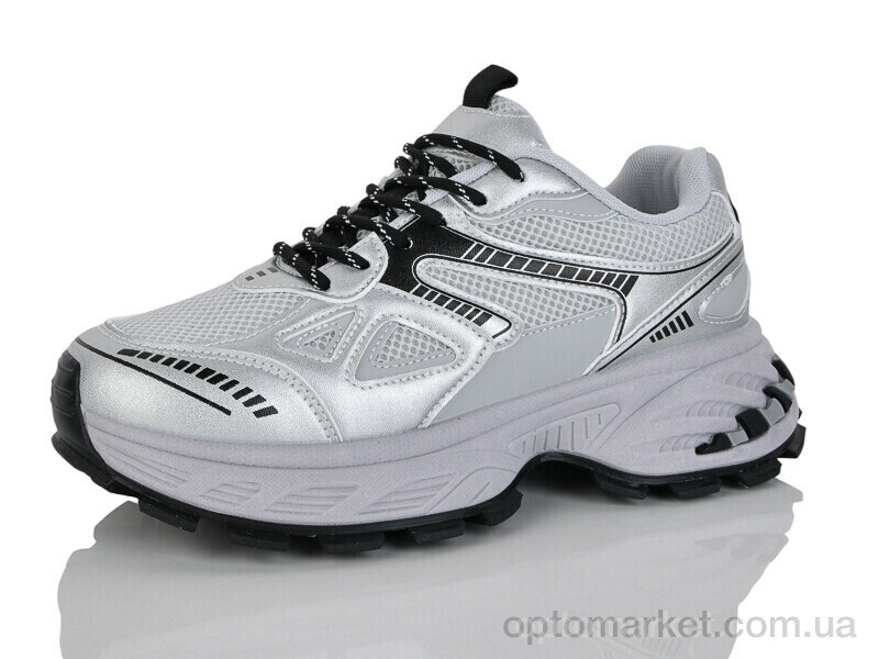 Купить Кросівки жіночі JQ15-3 DaFuYuan сірий, фото 1