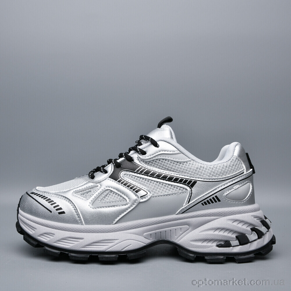 Купить Кросівки жіночі JQ15-3 DaFuYuan сірий, фото 2