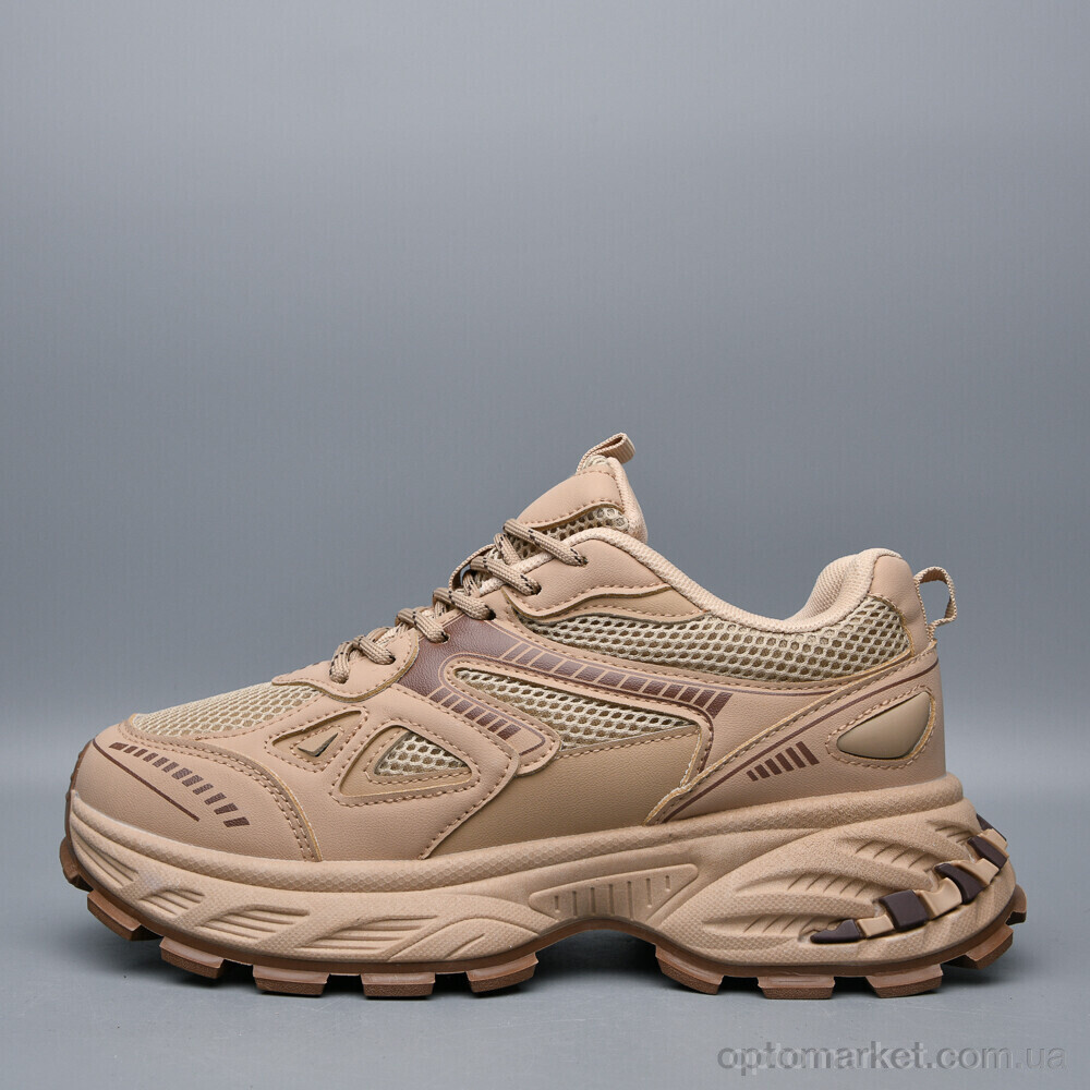 Купить Кросівки жіночі JQ15-5 DaFuYuan коричневий, фото 2