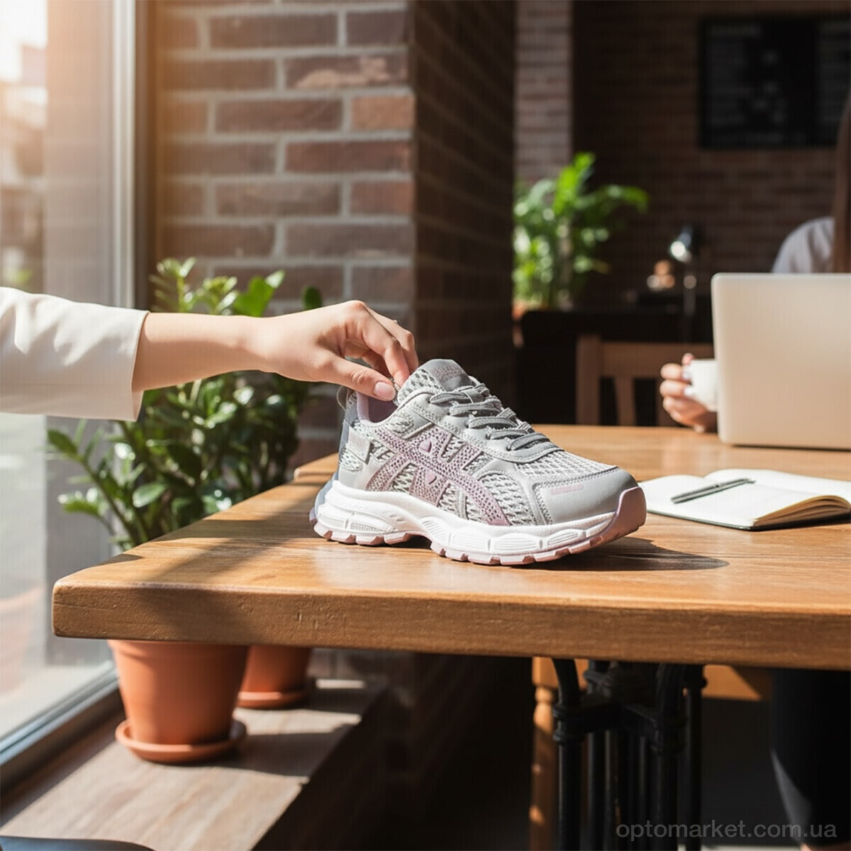 Купить Кросівки жіночі JQ2-5 DaFuYuan сірий, фото 3