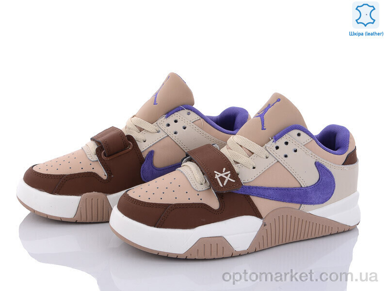 Купить Кросівки жіночі JR beige J.rdan бежевий, фото 2