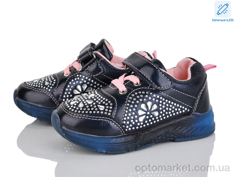 Купить Кросівки дитячі JR1154-7 LED Y.Top синій, фото 1