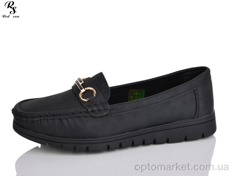 Купить Туфлі жіночі JSD006 black Red Sun чорний, фото 1