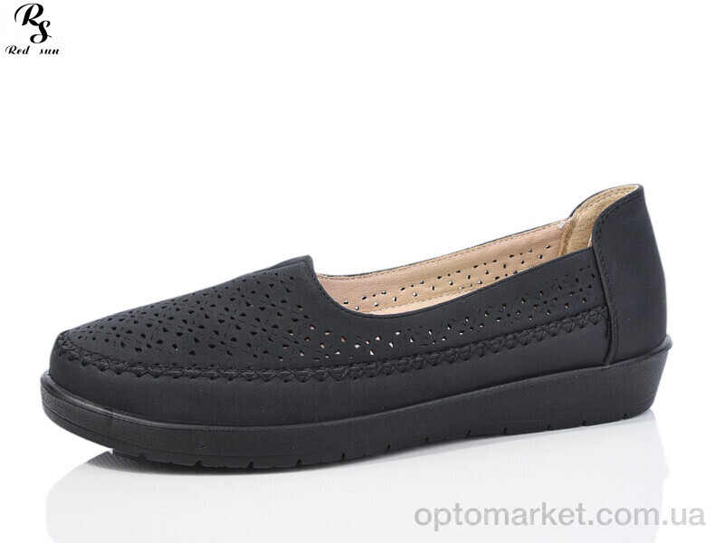 Купить Туфлі жіночі JSD008 black Red Sun чорний, фото 1