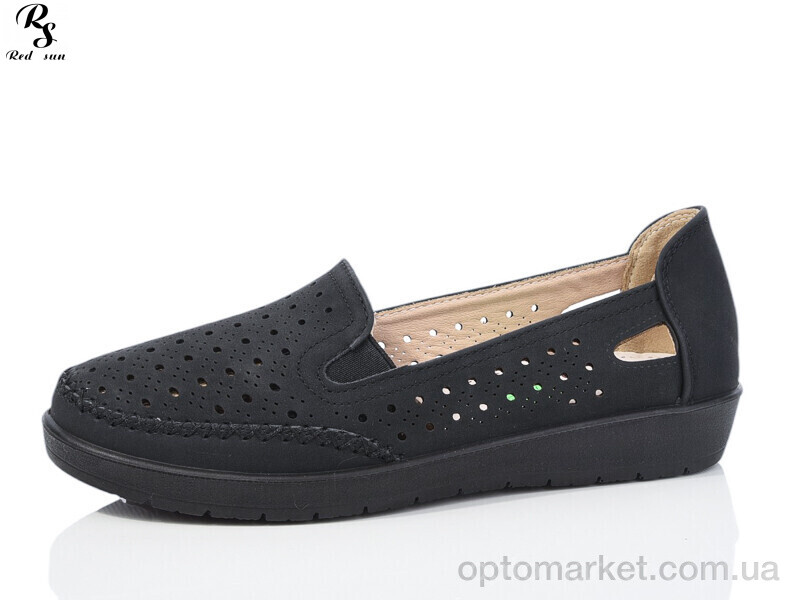 Купить Туфлі жіночі JSD009 black Red Sun чорний, фото 1