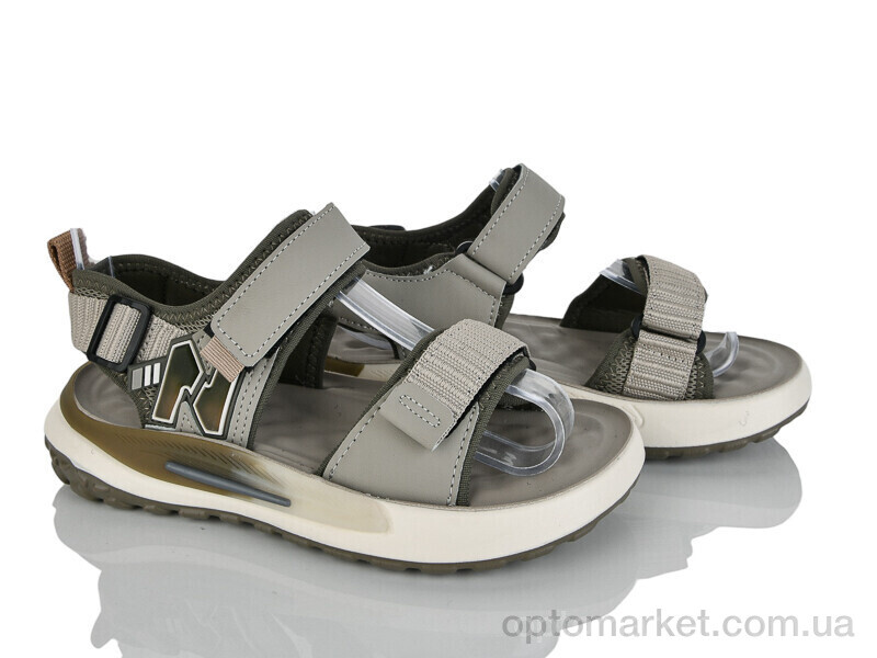 Купить Сандалі дитячі JX604-3S KIMBOO сірий, фото 1