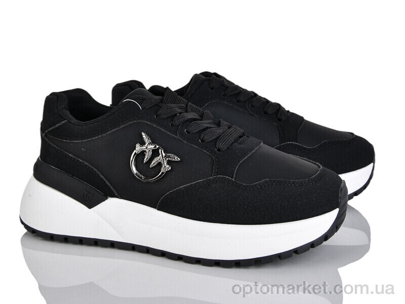 Купить Кросівки жіночі K001 P.nko чорний, фото 2