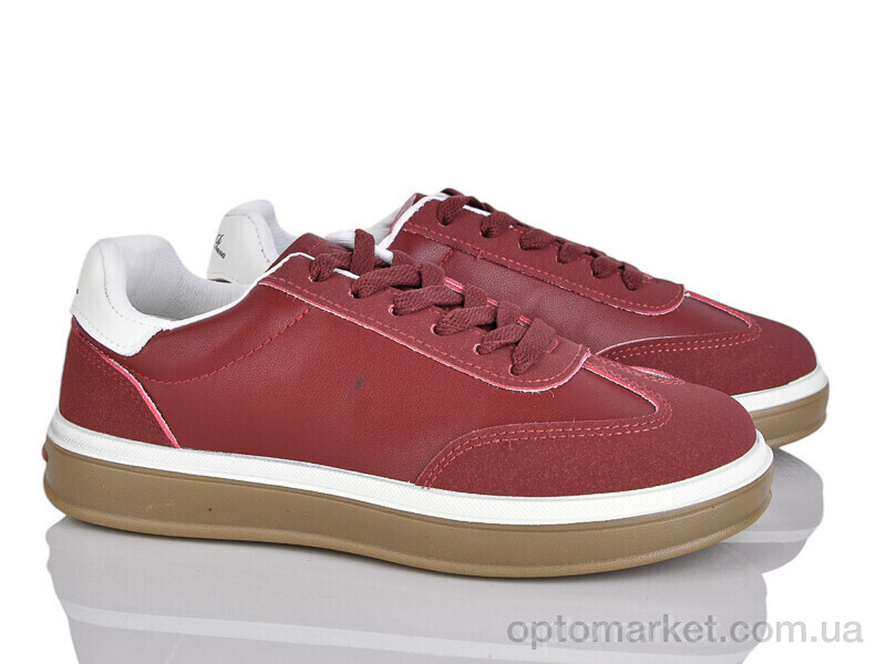 Купить Кросівки жіночі K002-2 L.ro Piana бордовий, фото 1