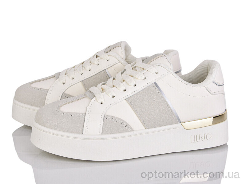 Купить Кросівки жіночі K005-2 L.u.Jo бежевий, фото 2