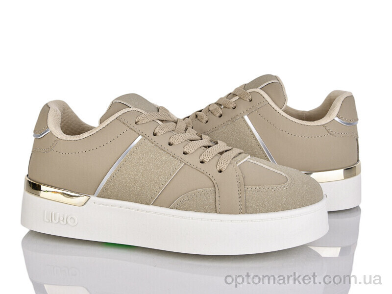 Купить Кросівки жіночі K005-3 L.u.Jo коричневий, фото 2