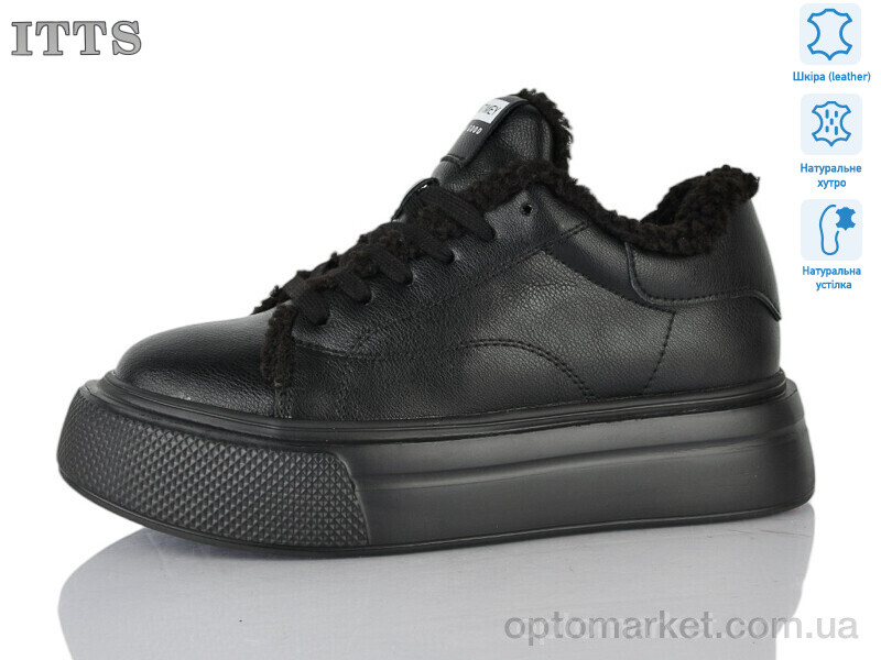 Купить Кросівки жіночі K005-6 ITTS чорний, фото 1