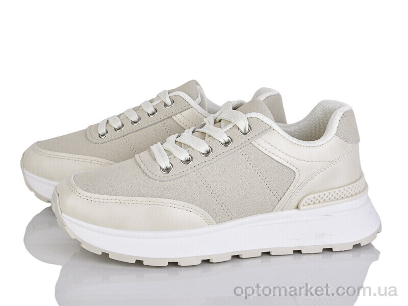 Купить Кросівки жіночі K008-1 Loretta бежевий, фото 1