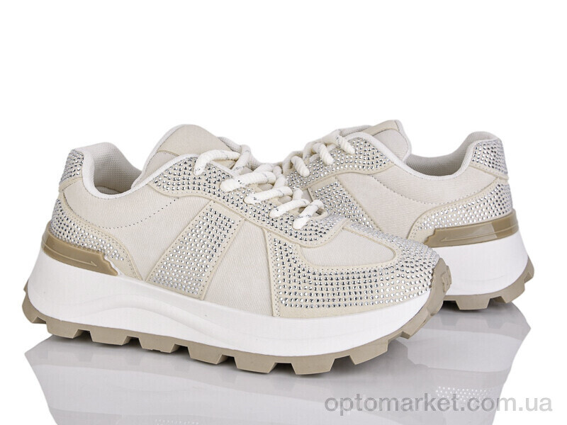 Купить Кросівки жіночі K009-2 Loretta бежевий, фото 1
