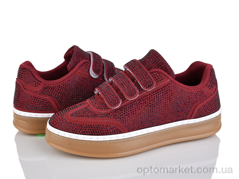 Купить Кросівки жіночі K015-4 Loretta бордовий, фото 1