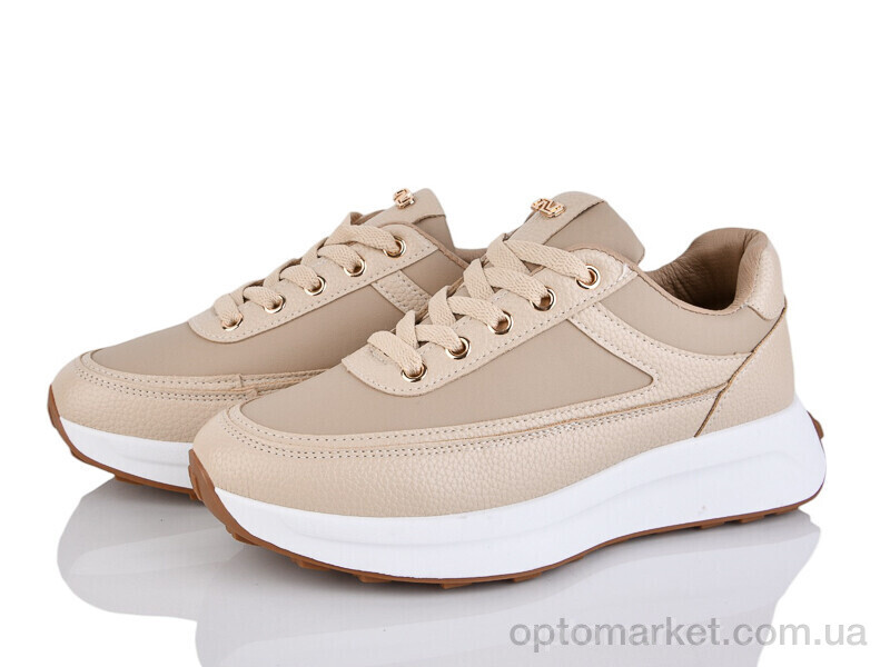 Купить Кросівки жіночі K025-2 Loretta бежевий, фото 1