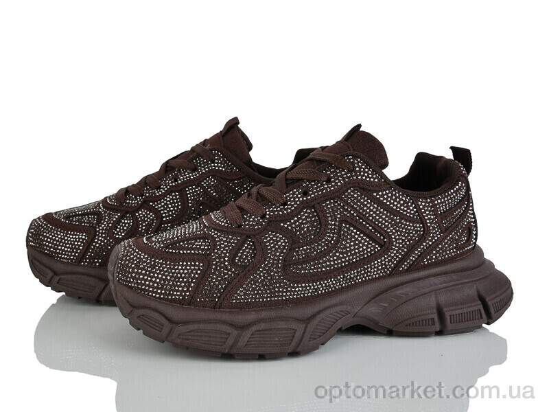 Купить Кросівки жіночі K037-1 Loretta коричневий, фото 1