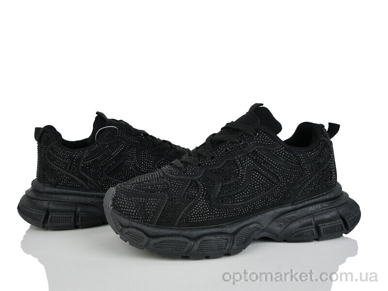 Купить Кросівки жіночі K037 Loretta чорний, фото 1